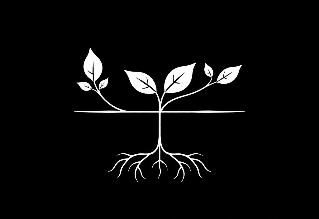 Handgezeichnetes Gleichgewichtssymbol